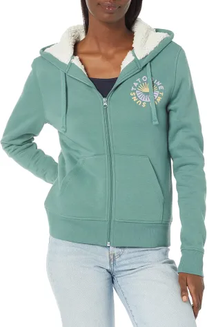 Amazon Essentials Disney | Marvel | Star Wars | Princess Women's Fleece Sherpa-Lined Full-Zip Hoodies