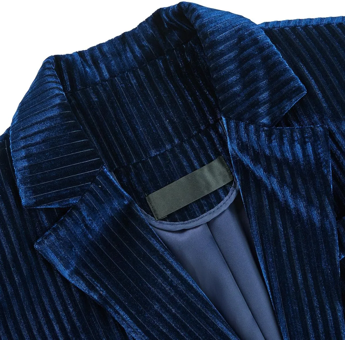 MODFUL Velvet Pant Suits for Women 2 Piece Set Casual Business Office Vintage Trouser-Suit