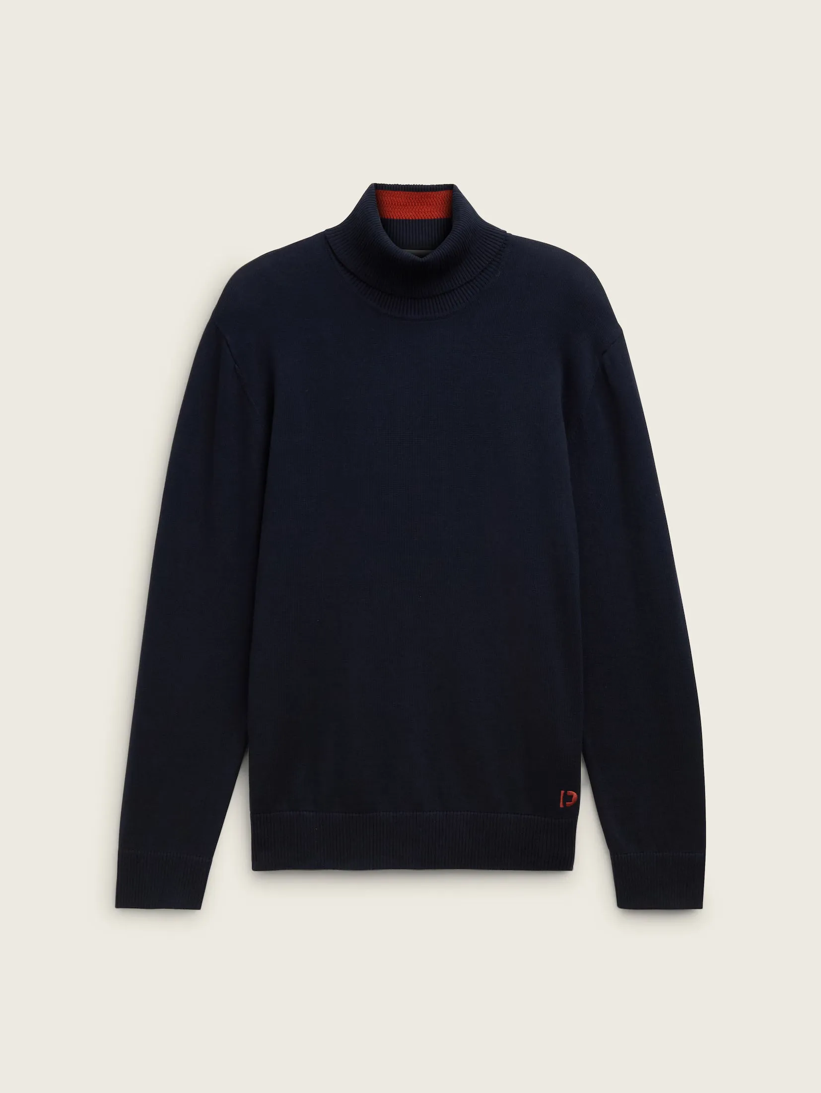 Tom Tailor Navy Basic Turtle Neck Sweater