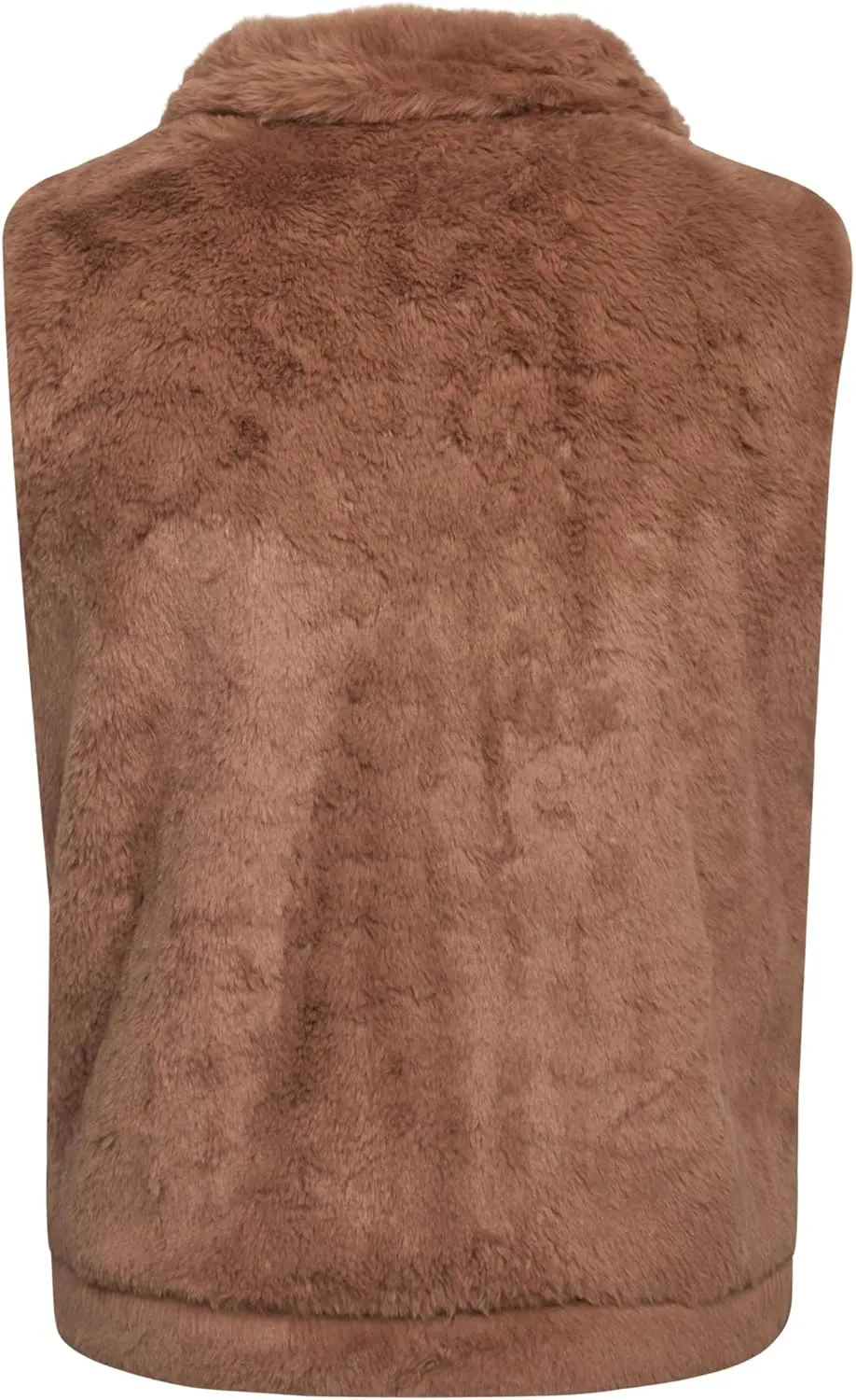 URBAN REPUBLIC Girls' Vest - Sherpa Fleece Sleeveless Faux Fur Plush Teddy Zipper Coat Outerwear Vest (Sizes: 7-16)